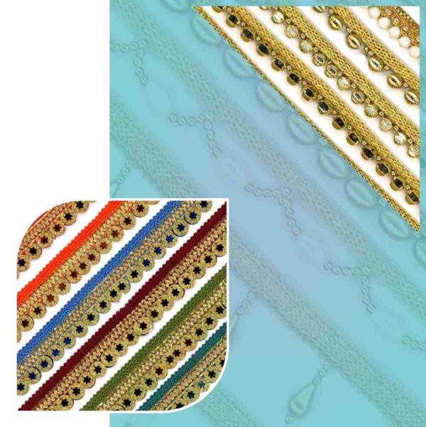 Hanging Lace to Style with Your Designer Blouses - Romy Lace - Best Lace Manufacturer in Surat, India